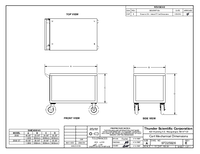 Thumbnail of document Data Sheet - CART-R/ST Mobile Cart